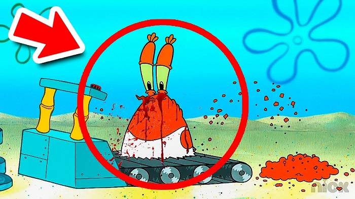 how did mr krabs diefdgh