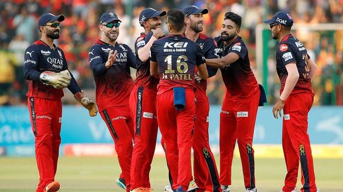 RCB picked wickets at regular intervals to dent Delhi Capitals