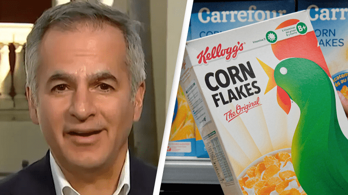 kelloggs ceo corn flakes dinner backlash cereal